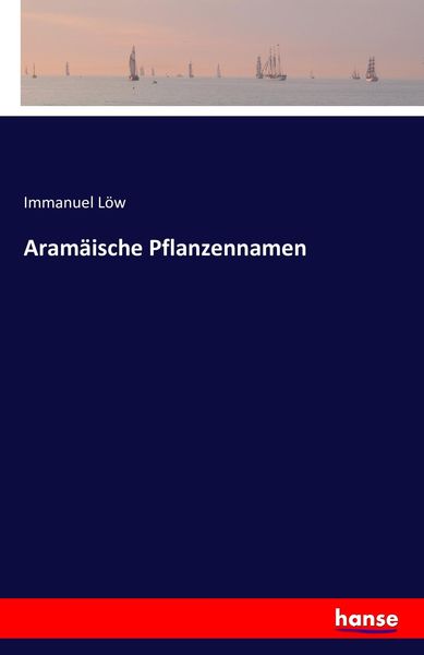 Produktbild: Aram&auml;ische Pflanzennamen
