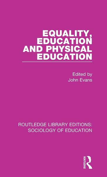 Produktbild: Equality, Education, and Physical Education