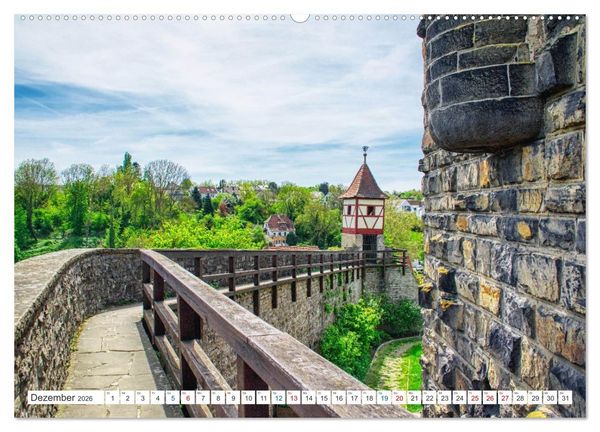 Produktbild: Bad Wimpfen - Kurstadt am Neckar (hochwertiger Premium Wandkalender 2026 DIN A2 quer), Kunstdruck in Hochglanz