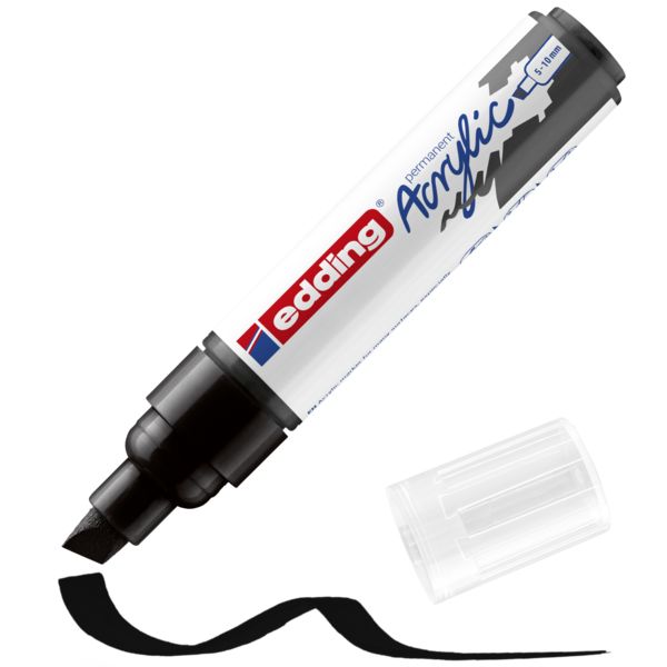 Produktbild: edding Acrylmarker 5000 schwarz 5-10mm