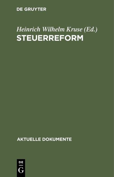 Steuerreform