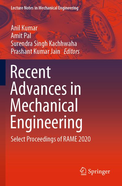 Produktbild: Recent Advances in Mechanical Engineering