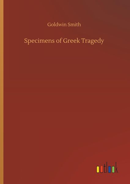 Produktbild: Specimens of Greek Tragedy