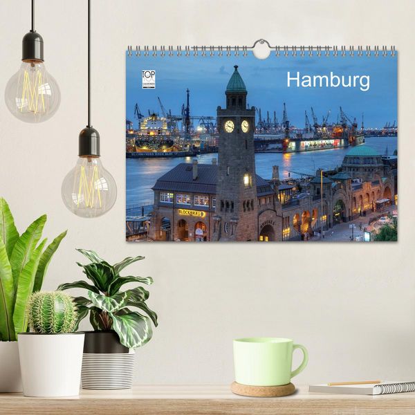 Produktbild: Hamburg (Wandkalender 2026 DIN A4 quer), CALVENDO Monatskalender