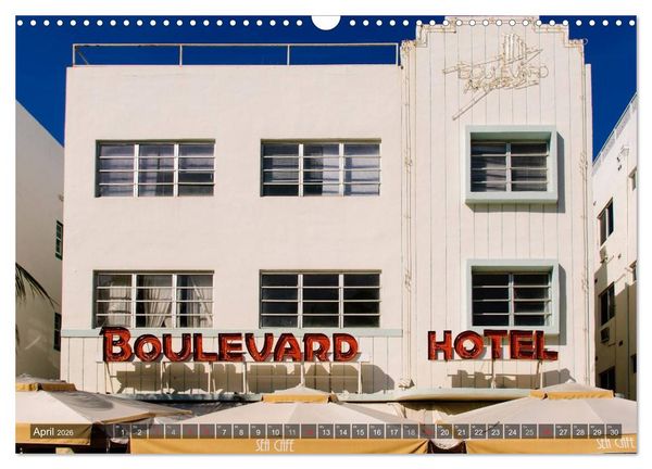 Produktbild: Miami South Beach (Wandkalender 2026 DIN A3 quer), CALVENDO Monatskalender