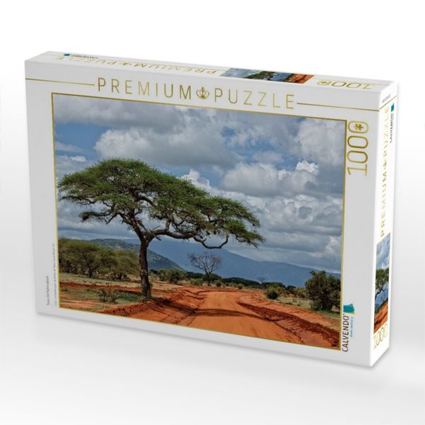Produktbild: CALVENDO Puzzle Tsavo Ost Nationalpark | 1000 Teile Lege-Gr&ouml;&szlig;e 64x48cm Foto-Puzzle f&uuml;r gl&uuml;ckliche Stunden