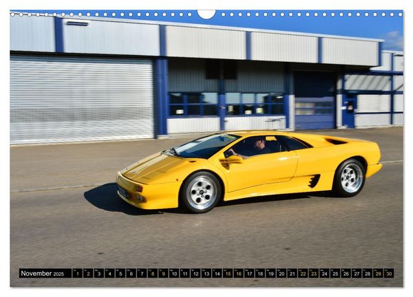 Produktbild: Der Teufel tr&auml;gt Gelb - Lamborghini Diablo (Wandkalender 2025 DIN A3 quer), CALVENDO Monatskalender