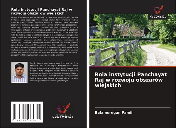 Produktbild: Rola instytucji Panchayat Raj w rozwoju obszar&oacute;w wiejskich