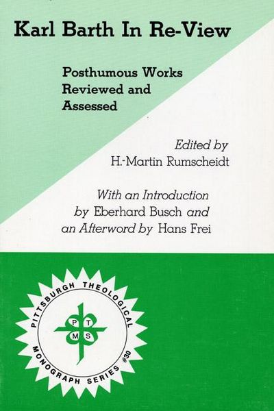 Produktbild: Karl Barth In Re-View