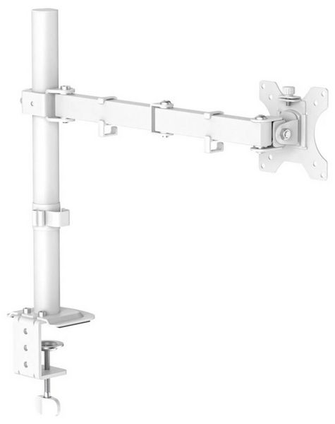 Produktbild: Hama Monitor-Tischhalterung 1 88,9 cm (35") Wei&szlig; Neigbar, H&ouml;henverstellbar, Rotierbar, Schwenkbar
