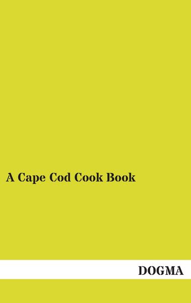 Produktbild: A Cape Cod Cook Book