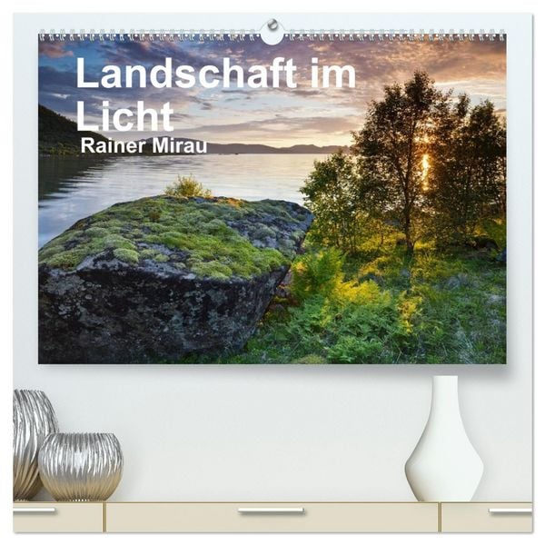 Produktbild: Landschaft im Licht (hochwertiger Premium Wandkalender 2026 DIN A2 quer), Kunstdruck in Hochglanz