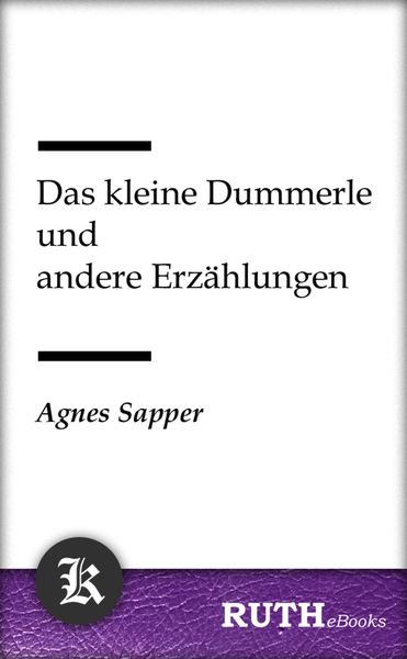 Produktbild: Das kleine Dummerle und andere Erz&auml;hlungen