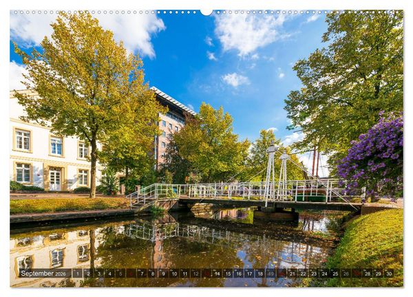 Produktbild: Papenburg - Venedig des Nordens (hochwertiger Premium Wandkalender 2026 DIN A2 quer), Kunstdruck in Hochglanz
