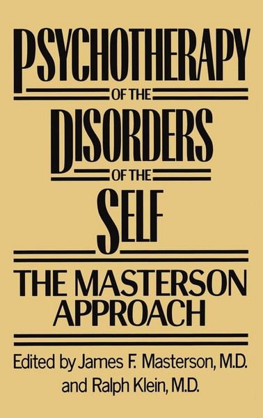 Produktbild: Psychotherapy of the Disorders of the Self