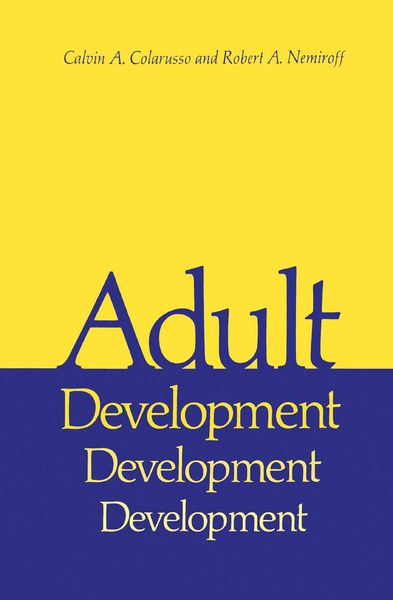 Produktbild: Adult Development