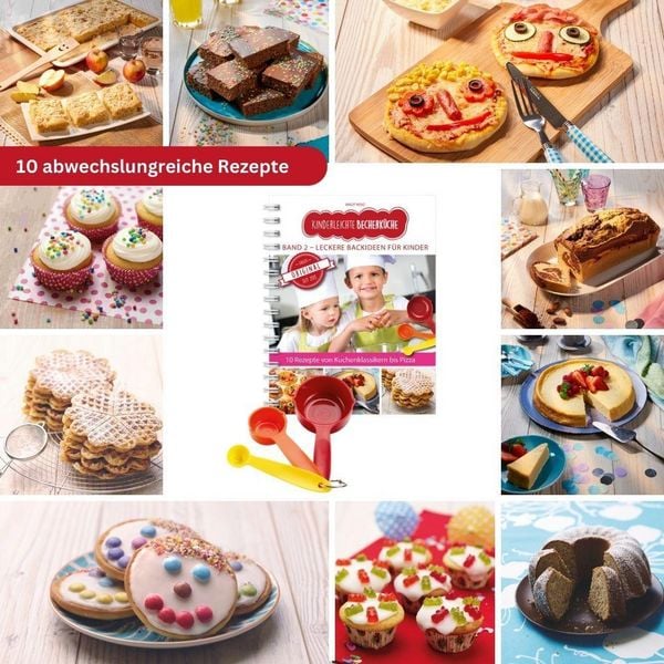 Produktbild: Kinderleichte Becherk&uuml;che - Leckere Backideen f&uuml;r Kinder (Band 2)
