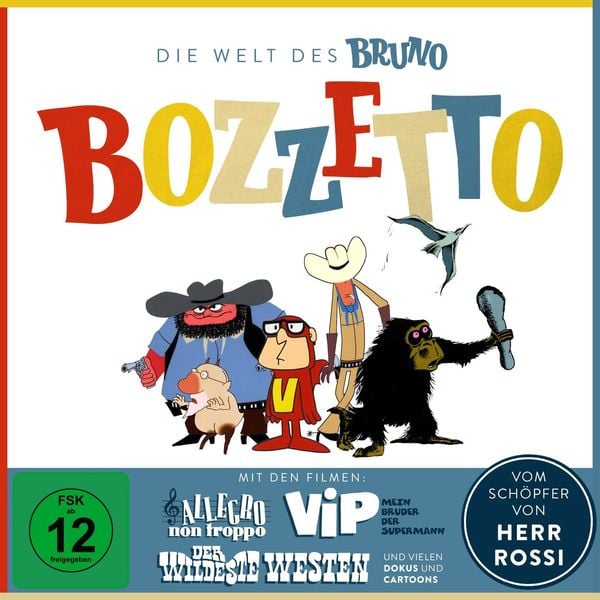 Produktbild: Die Welt des Bruno Bozzetto (+ Bonus-DVD) [3 DVDs]