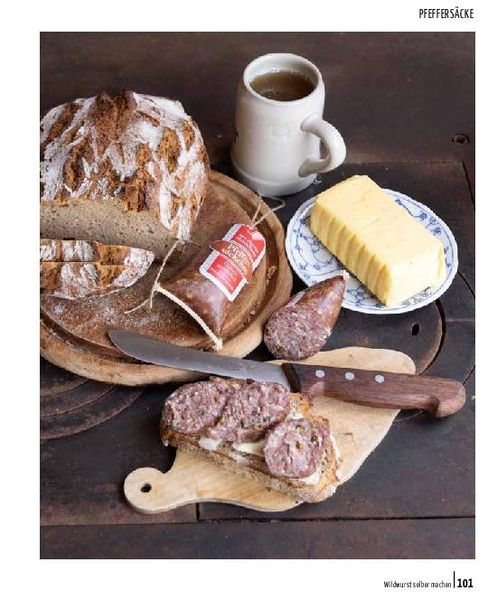 Produktbild: Wildwurst selber machen: Brat-, Roh- & Br&uuml;hwurst