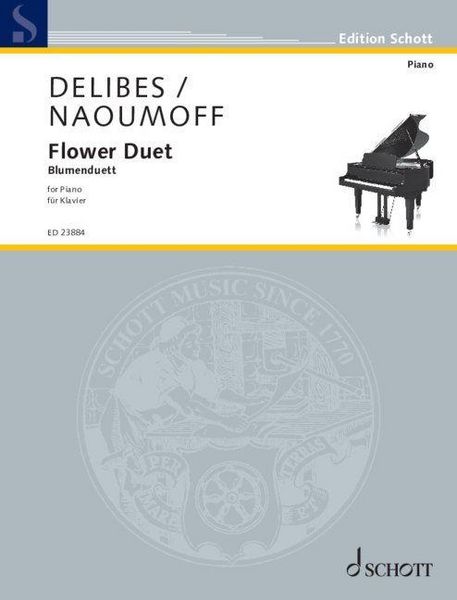 Produktbild: Delibes: Flower Duet for Piano Transcription from the Opera Lakme