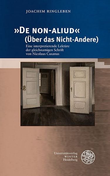 Produktbild: &raquo;De NON-ALIUD&laquo; (&Uuml;ber das Nicht-Andere)