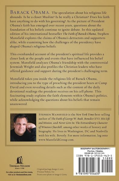 Produktbild: The Faith of Barack Obama Revised and Updated