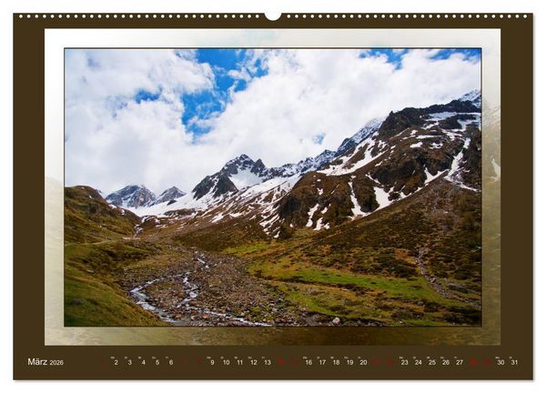 Produktbild: Das vergessene Tal. Schnalstal - Val Senales (Wandkalender 2026 DIN A2 quer), CALVENDO Monatskalender