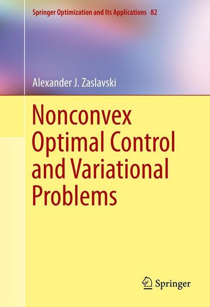 Produktbild: Nonconvex Optimal Control and Variational Problems