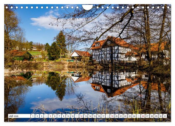 Produktbild: Mein sch&ouml;nes Herleshausen (Wandkalender 2026 DIN A4 quer), CALVENDO Monatskalender
