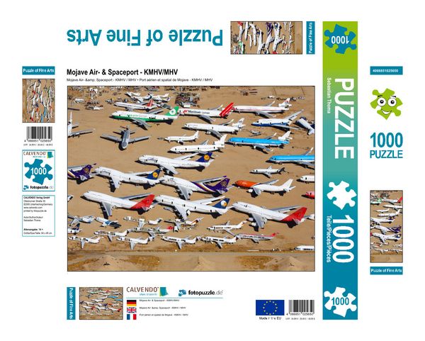 Produktbild: CALVENDO Puzzle Mojave Air- & Spaceport - KMHV/MHV | 1000 Teile Lege-Gr&ouml;&szlig;e 64x48cm Foto-Puzzle f&uuml;r gl&uuml;ckliche Stunden