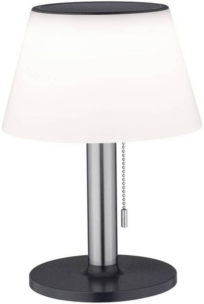 Produktbild: Paulmann 94309 Solar-Tischlampe 0.8W Warmwei&szlig; Edelstahl