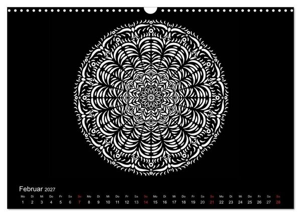 Produktbild: Entspannung und Ruhe durch Mandalas (Wandkalender 2027 DIN A3 quer), CALVENDO Monatskalender