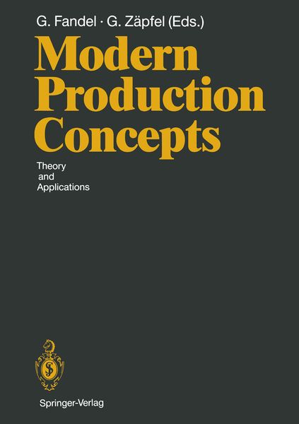 Produktbild: Modern Production Concepts