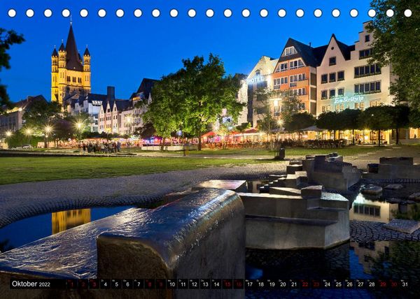 Produktbild: K&Ouml;LN - Metropole mit Herz und Fl&uuml;geln (Tischkalender 2022 DIN A5 quer)