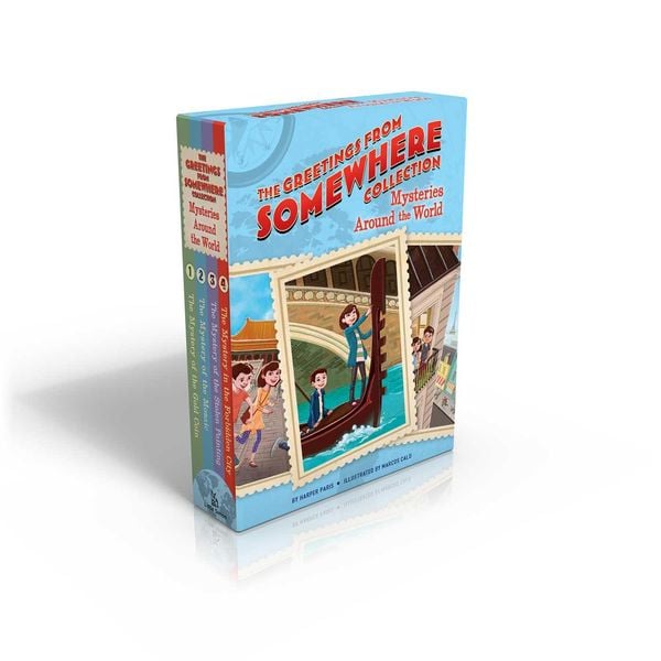 Produktbild: The Greetings from Somewhere Collection (Boxed Set): Mysteries Around the World: The Mystery of the Gold Coin; The Mystery of the Mosaic; The Mystery