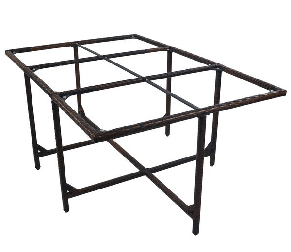 Produktbild: Rattan Gartentisch Balkontisch Raloso 170x110