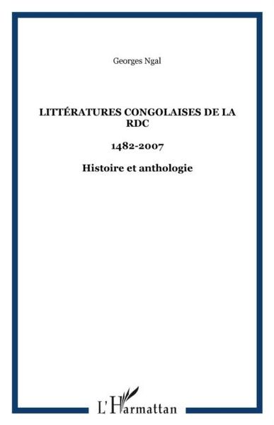 Produktbild: Litteratures congolaises de la RDC