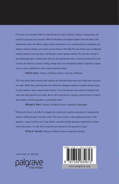 Produktbild: Integrating Cognitive and Rational Theories of Foreign Policy Decision Making