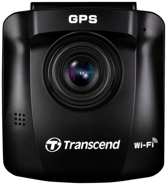 Transcend DrivePro 250 Dashcam Blickwinkel horizontal max.=140° 12 V, 24V GPS mit Radarerkennung, Zeitraffer, G-Sensor, WDR