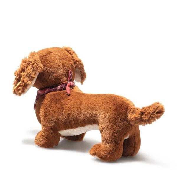 Produktbild: Steiff 078392 - Dackel Waldi, stehend, hellbraun, Pl&uuml;sch, 30 cm