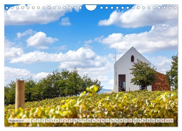 Produktbild: South African Wineries, wine architecture between tradition and modernity (Wall Calendar 2027 DIN A4 landscape), CALVENDO 12 Month Wall Calendar