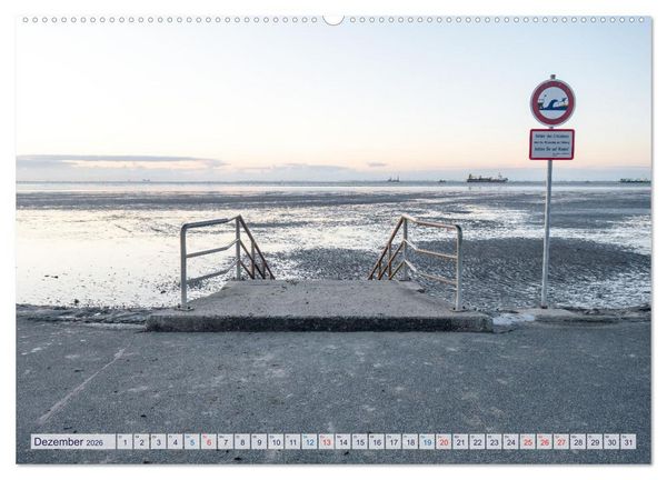 Produktbild: Cuxhavener Land (Wandkalender 2026 DIN A2 quer), CALVENDO Monatskalender