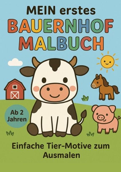 Produktbild: MEIN erstes Bauernhof Malbuch
