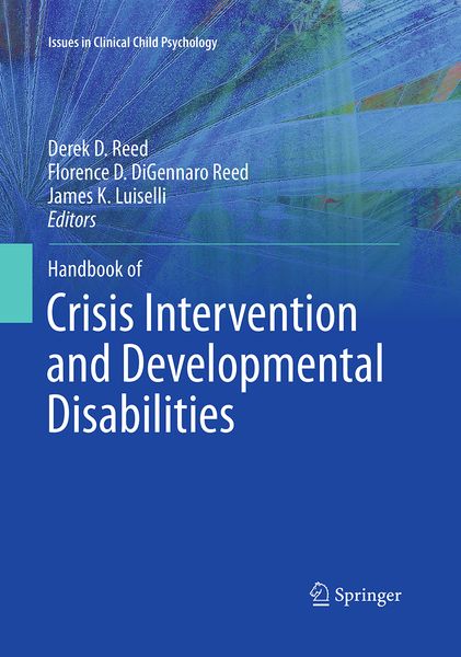 Produktbild: Handbook of Crisis Intervention and Developmental Disabilities