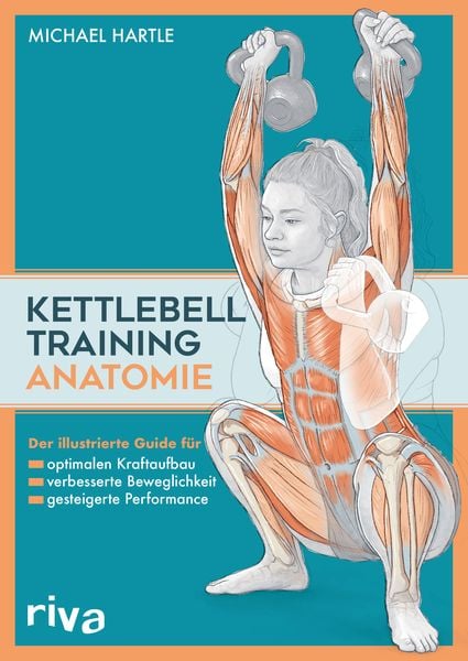 Kettlebell-Training-Anatomie, Taschenbuch von Michael Hartle, RIVA, 978-3-7423-2840-3