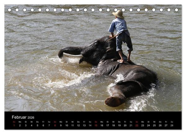 Produktbild: Thailand (Tischkalender 2026 DIN A5 quer), CALVENDO Monatskalender