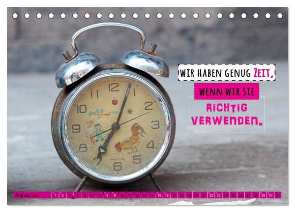 Produktbild: Enjoy your life - Genie&szlig;e das Leben (Tischkalender 2026 DIN A5 quer), CALVENDO Monatskalender