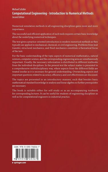 Produktbild: Computational Engineering - Introduction to Numerical Methods
