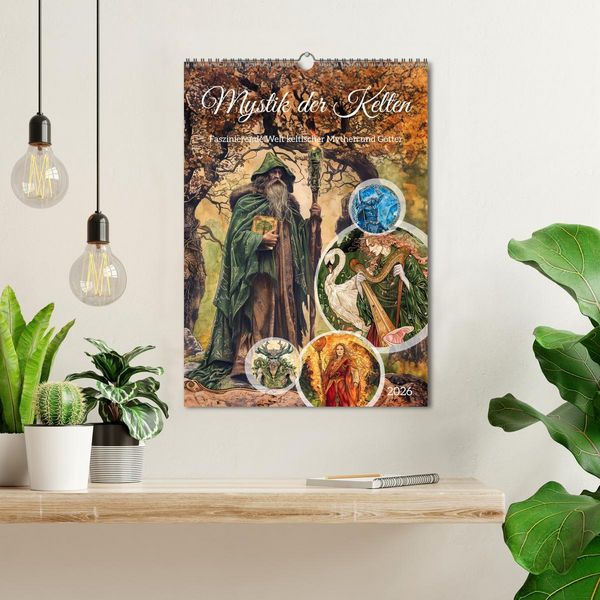 Produktbild: Mystik der Kelten - Faszinierende Welt keltischer Mythen und G&ouml;tter (Wandkalender 2026 DIN A3 hoch), CALVENDO Monatskalender