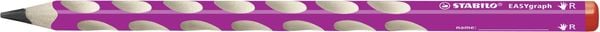 Produktbild: STABILO Ergonomischer Dreikant-Bleistift f&uuml;r Rechtsh&auml;nder -   EASYgraph in pink - Einzelstift - H&auml;rtegrad HB